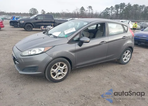2014 Ford Fiesta Se из США, поврежденный, VIN 3FADP4EJ9EM124980
